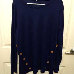 Ladies Blue Sweater ~2XL